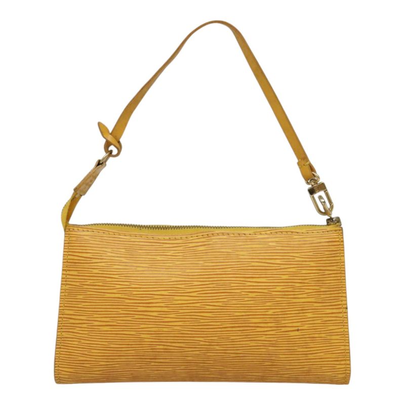 Louis Vuitton Epi Pochette Accessoires Pouch Yellow M52989  90151 - Image 2