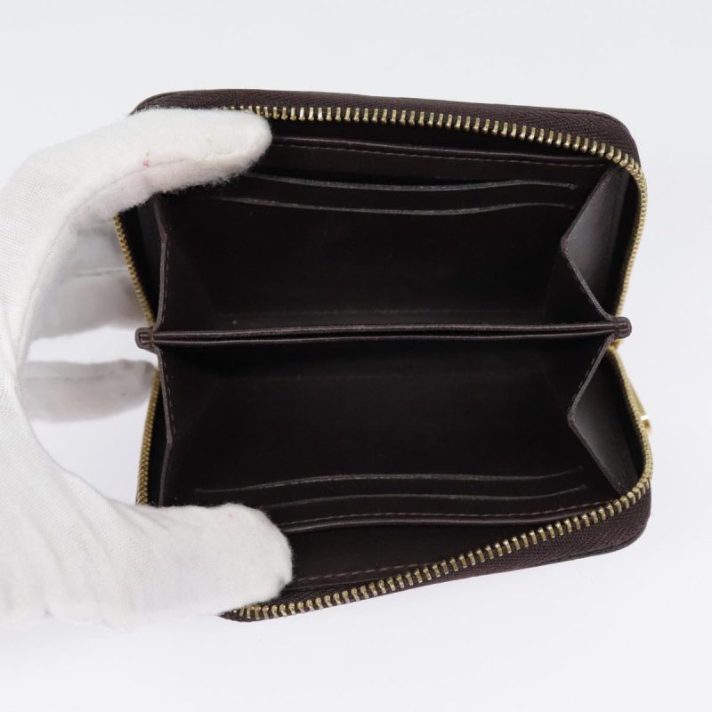 Louis Vuitton Vernis Rayure Zippy Coin Purse Amarante M91719  90162 - Image 9