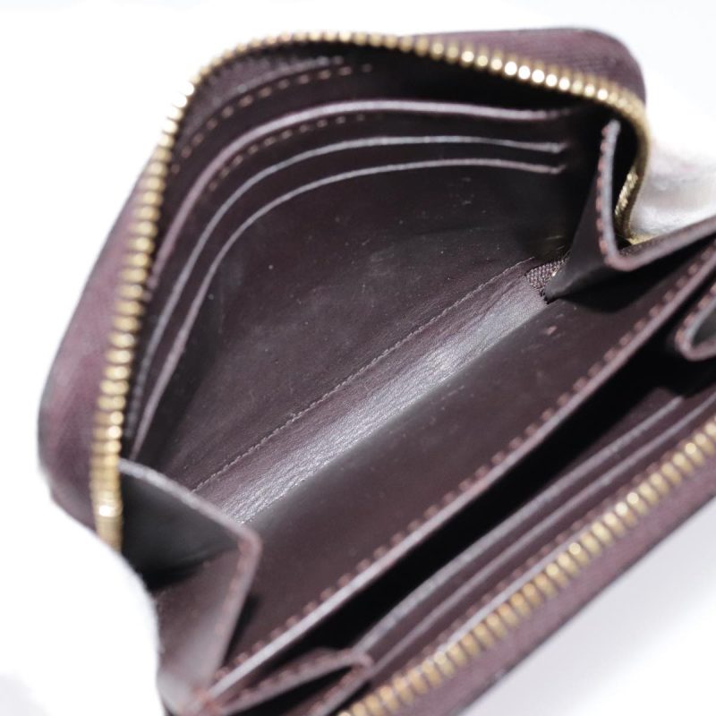 Louis Vuitton Vernis Rayure Zippy Coin Purse Amarante M91719  90162 - Image 10