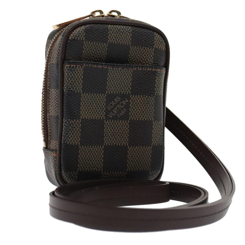 Louis Vuitton Damier Ebene Etui Okapi PM Pouch N61738  90165