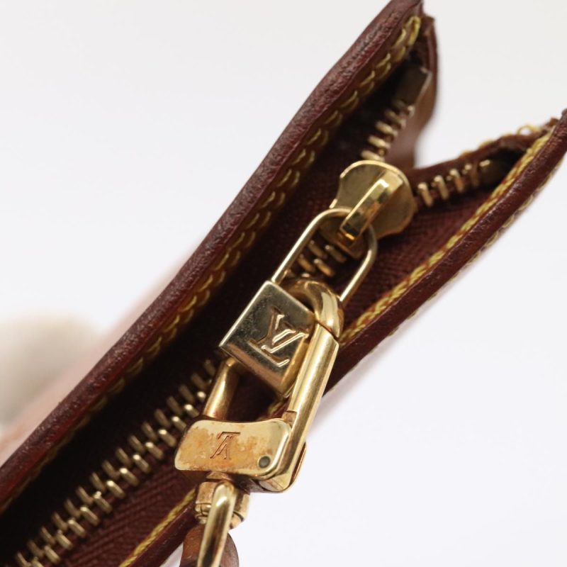 Louis Vuitton Nomad Cabas Ambre PM Pouch Leather Beige M92502  90250 - Image 10