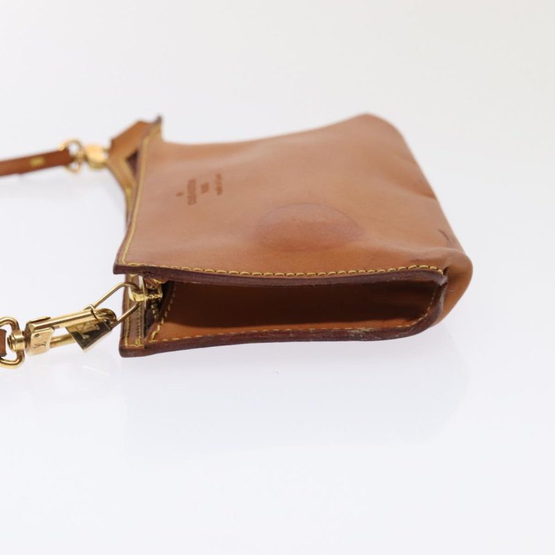 Louis Vuitton Nomad Cabas Ambre PM Pouch Leather Beige M92502  90250 - Image 4