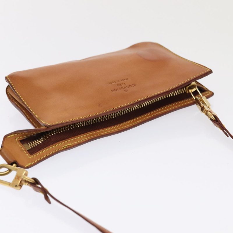 Louis Vuitton Nomad Cabas Ambre PM Pouch Leather Beige M92502  90250 - Image 6