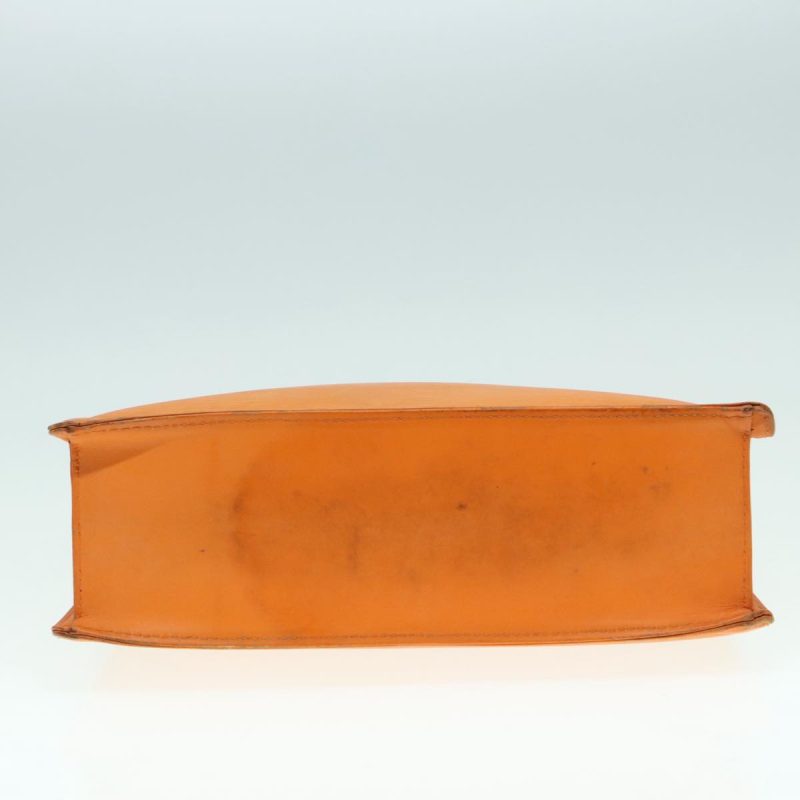 Louis Vuitton Epi Sac Plat Hand Bag Orange Mandarin M5274H  90275 - Image 5