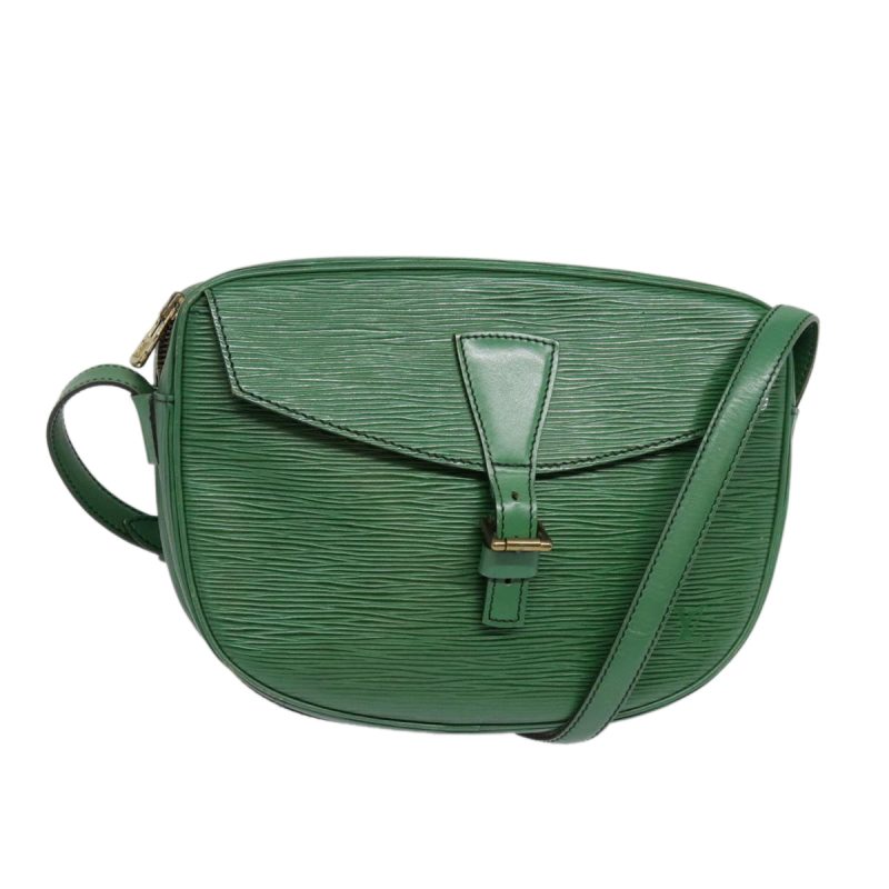 Louis Vuitton Epi Jeune Fille MM Shoulder Bag Green M52154  90277