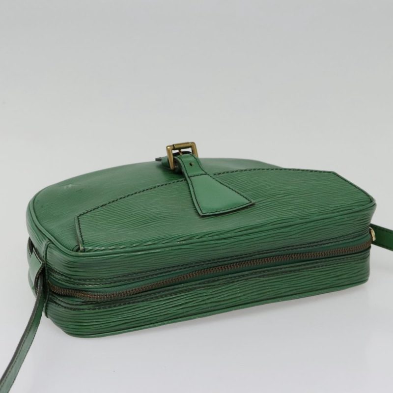 Louis Vuitton Epi Jeune Fille MM Shoulder Bag Green M52154  90277 - Image 6