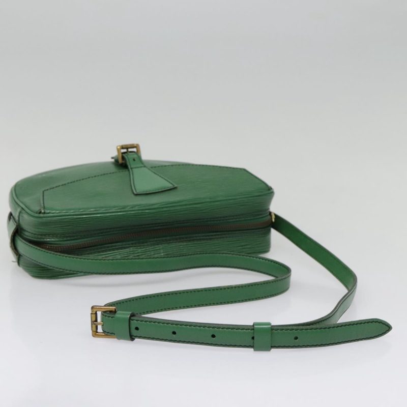 Louis Vuitton Epi Jeune Fille MM Shoulder Bag Green M52154  90277 - Image 7