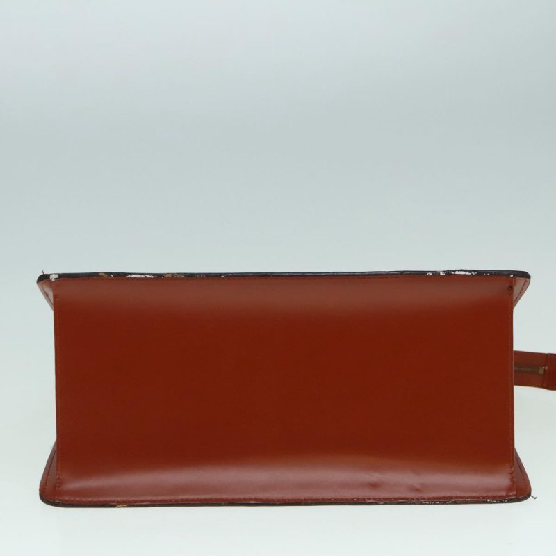 Louis Vuitton Epi Riviera Hand Bag Brown M48183  90279 - Image 7
