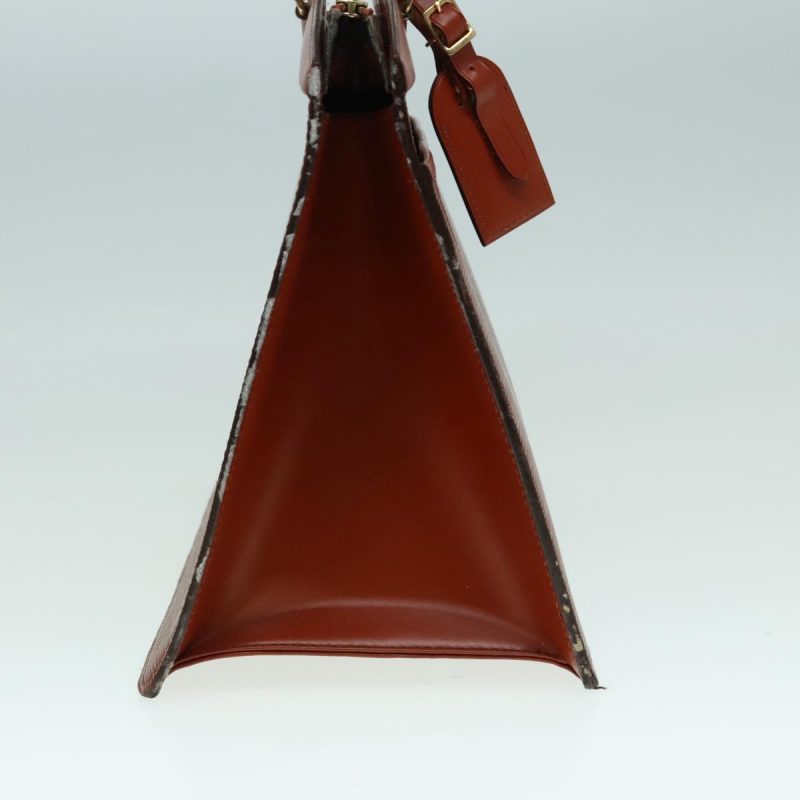Louis Vuitton Epi Riviera Hand Bag Brown M48183  90279 - Image 4