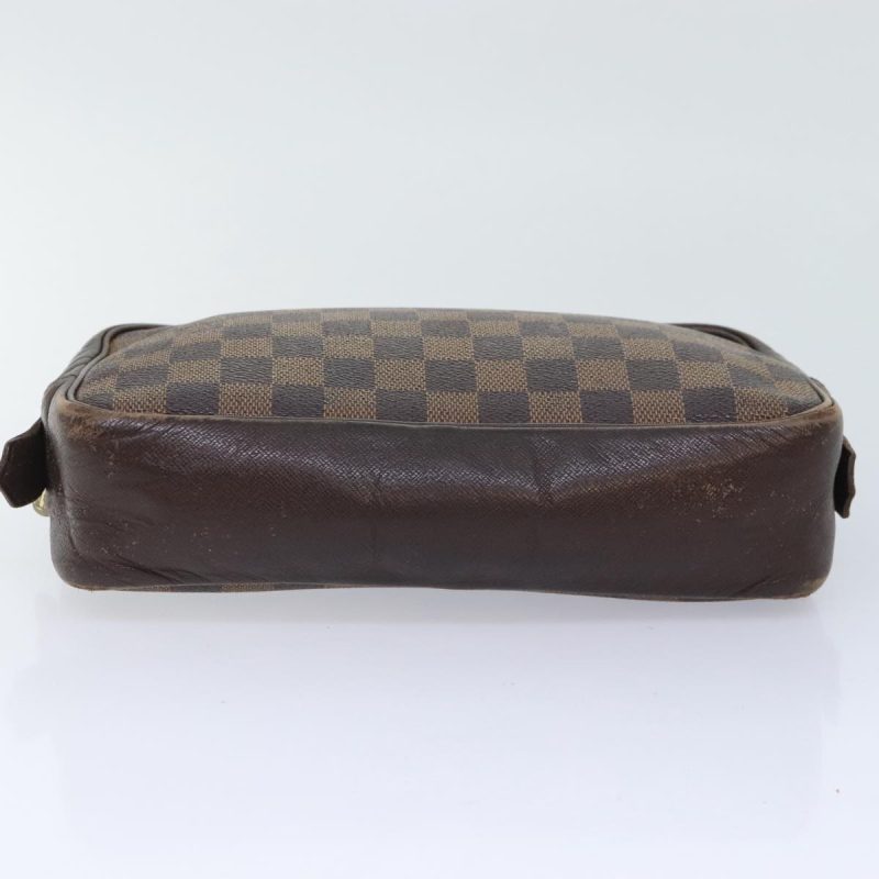 Louis Vuitton Damier Ebene Trousse Toilette25 Clutch Bag N47624  90282 - Image 6