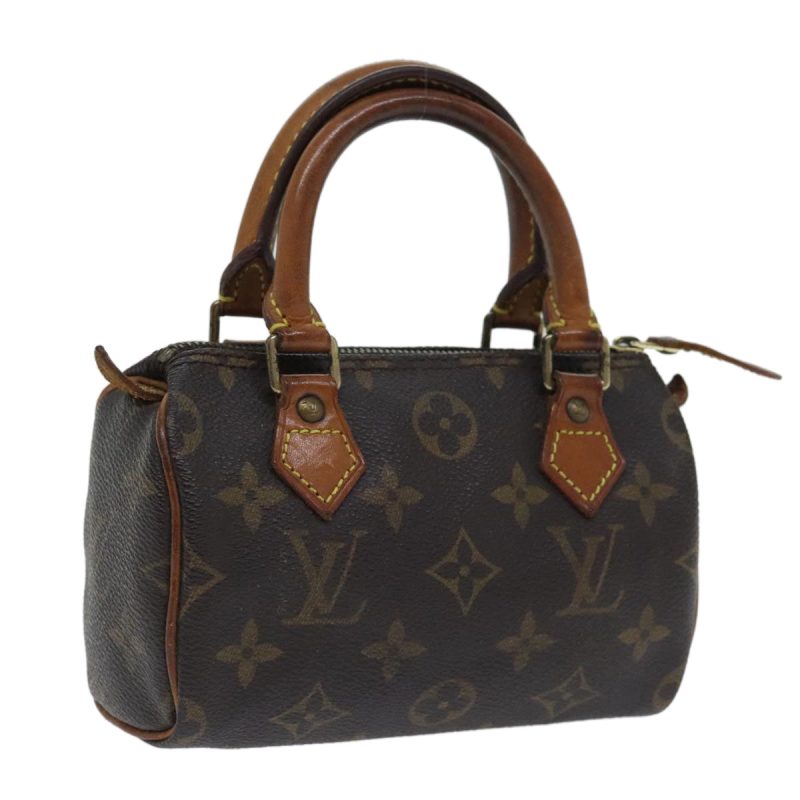 Louis Vuitton Monogram Mini Speedy Hand Bag M41534  90285