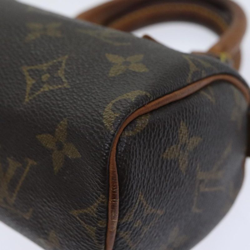 Louis Vuitton Monogram Mini Speedy Hand Bag M41534  90285 - Image 9