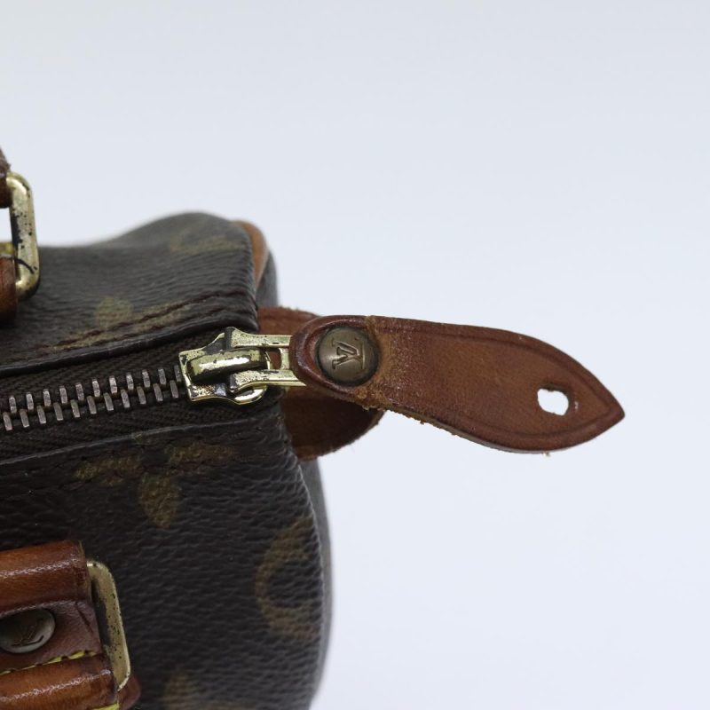 Louis Vuitton Monogram Mini Speedy Hand Bag M41534  90285 - Image 10