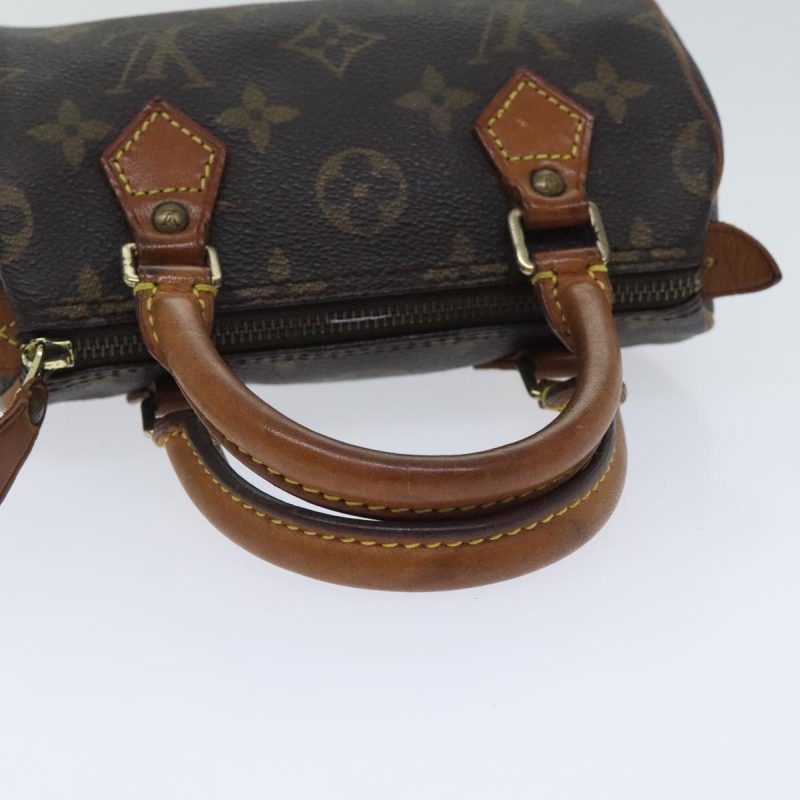 Louis Vuitton Monogram Mini Speedy Hand Bag M41534  90285 - Image 7