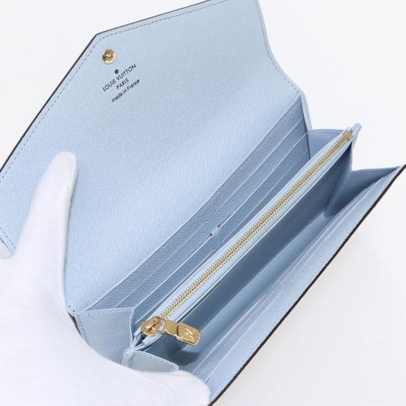 Louis Vuitton Monogram Portefeuille Sarah Long Wallet M61734  90293A - Image 10