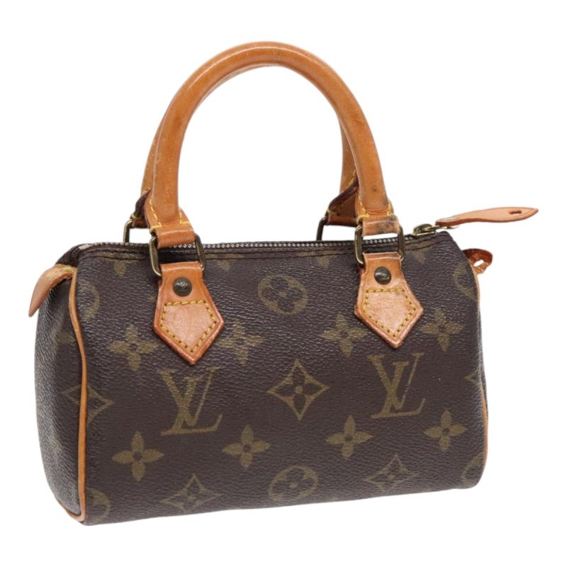 Louis Vuitton Monogram Mini Speedy Hand Bag M41534  90298