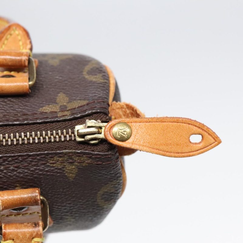 Louis Vuitton Monogram Mini Speedy Hand Bag M41534  90298 - Image 10