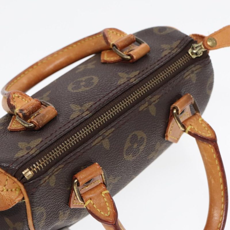 Louis Vuitton Monogram Mini Speedy Hand Bag M41534  90298 - Image 6