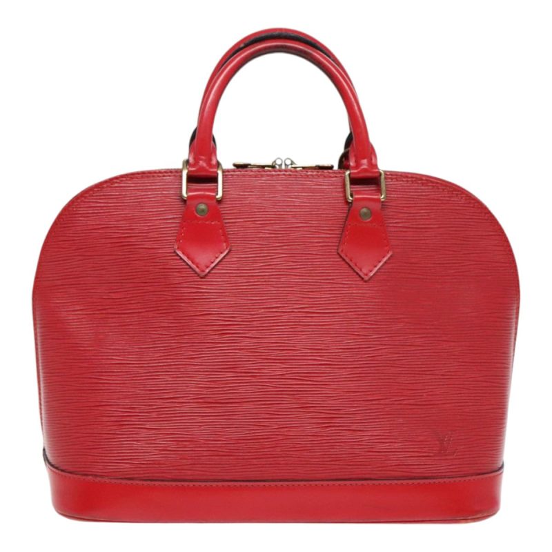 Louis Vuitton Epi Alma Hand Bag Castilian Red M52147  90304 - Image 2
