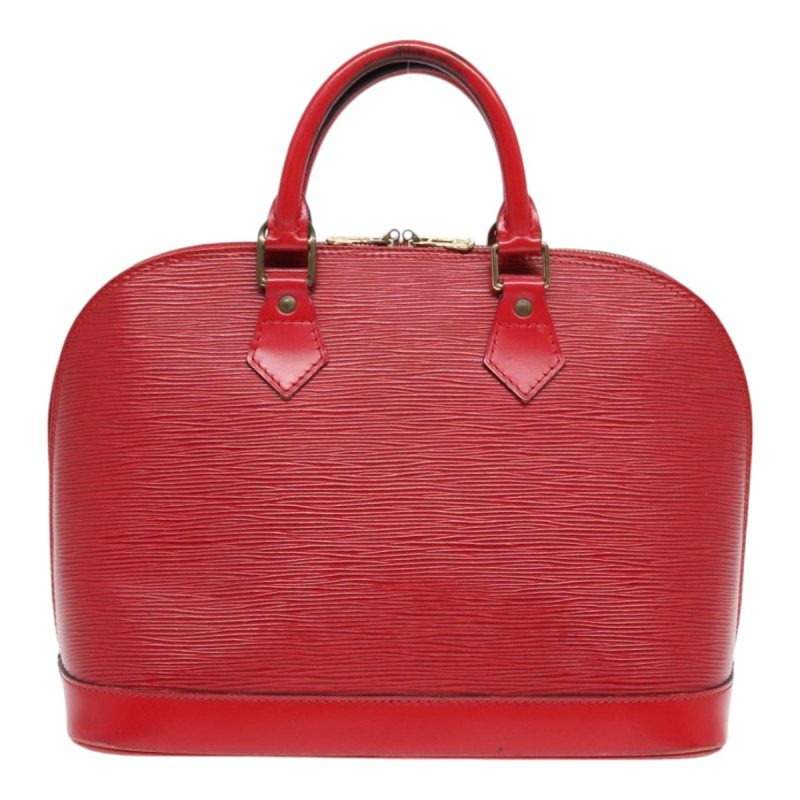 Louis Vuitton Epi Alma Hand Bag Castilian Red M52147  90304 - Image 3