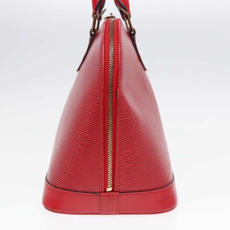 Louis Vuitton Epi Alma Hand Bag Castilian Red M52147  90304 - Image 4