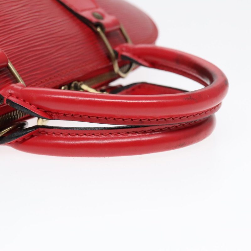 Louis Vuitton Epi Alma Hand Bag Castilian Red M52147  90304 - Image 7
