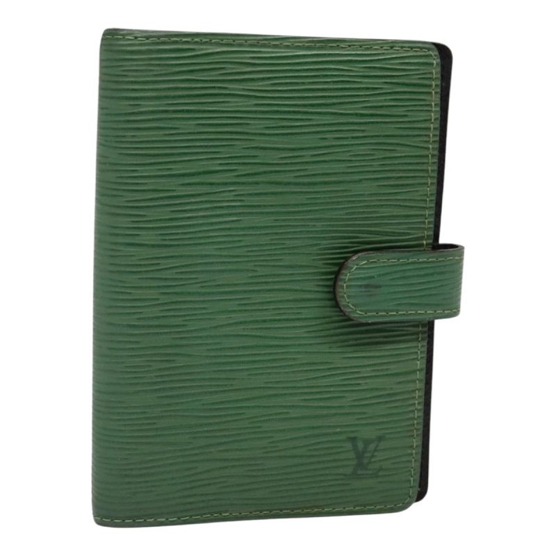 Louis Vuitton Epi Agenda PM Day Planner Cover Green R20054  90309