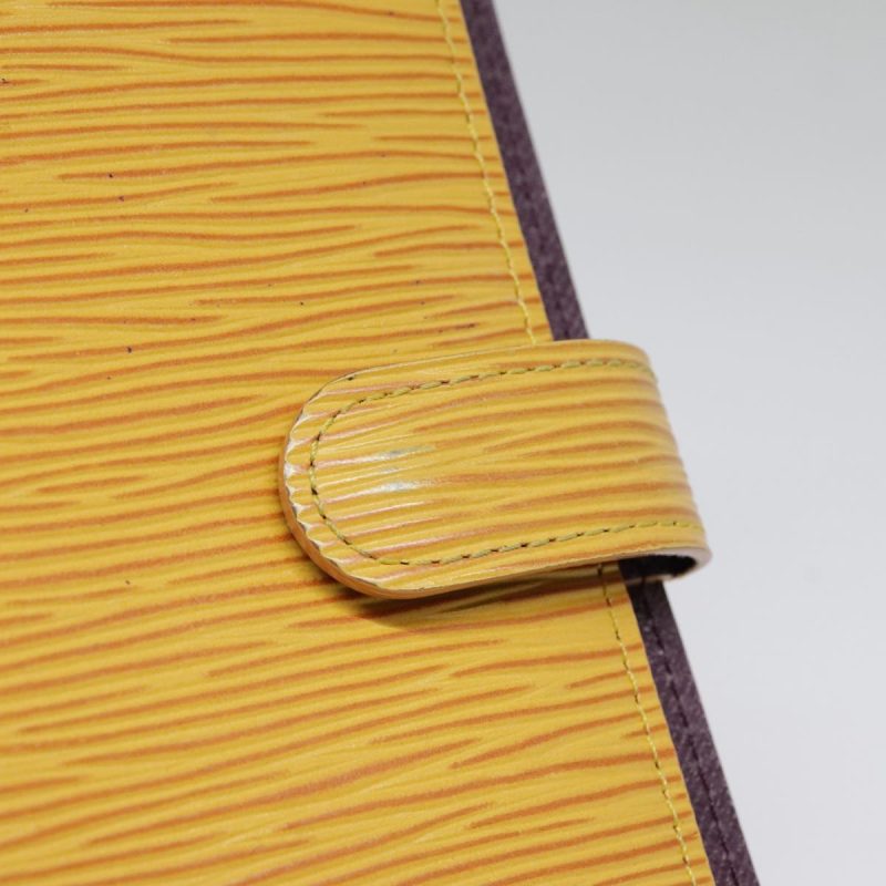 Louis Vuitton Epi Agenda PM Day Planner Cover Yellow R20059  90310 - Image 8