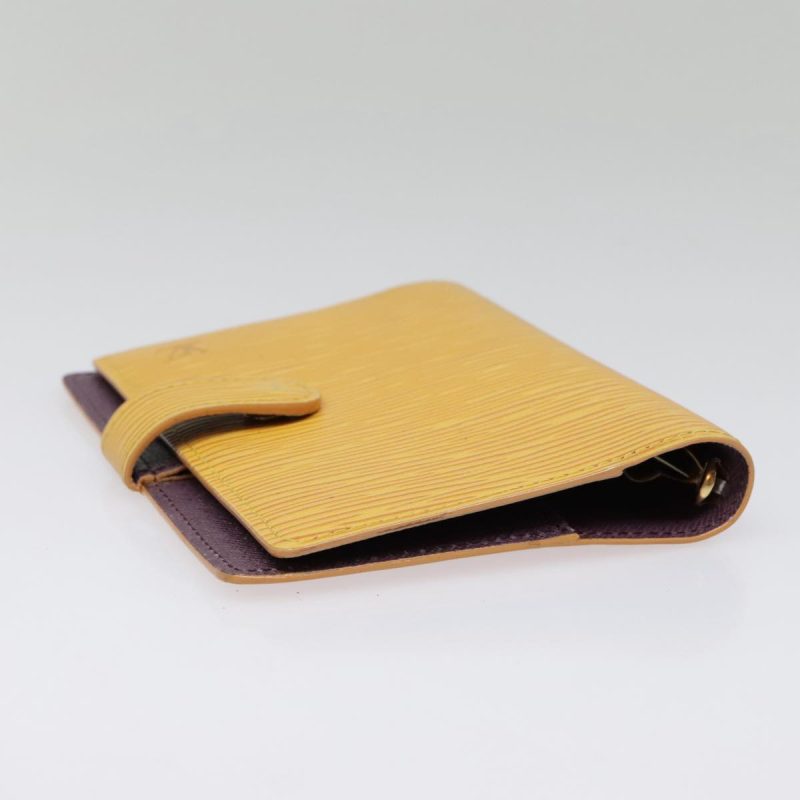 Louis Vuitton Epi Agenda PM Day Planner Cover Yellow R20059  90310 - Image 5