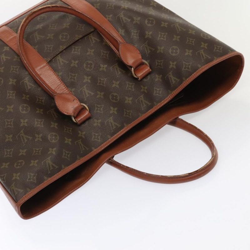 Louis Vuitton Monogram Sac Weekend GM Tote Bag M42420  90315 - Image 6