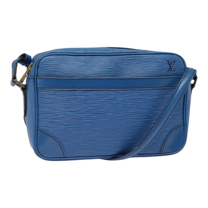 Louis Vuitton Epi Trocadero 23 Shoulder Bag Blue M52305  90327