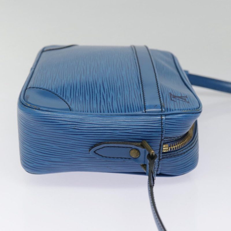 Louis Vuitton Epi Trocadero 23 Shoulder Bag Blue M52305  90327 - Image 4