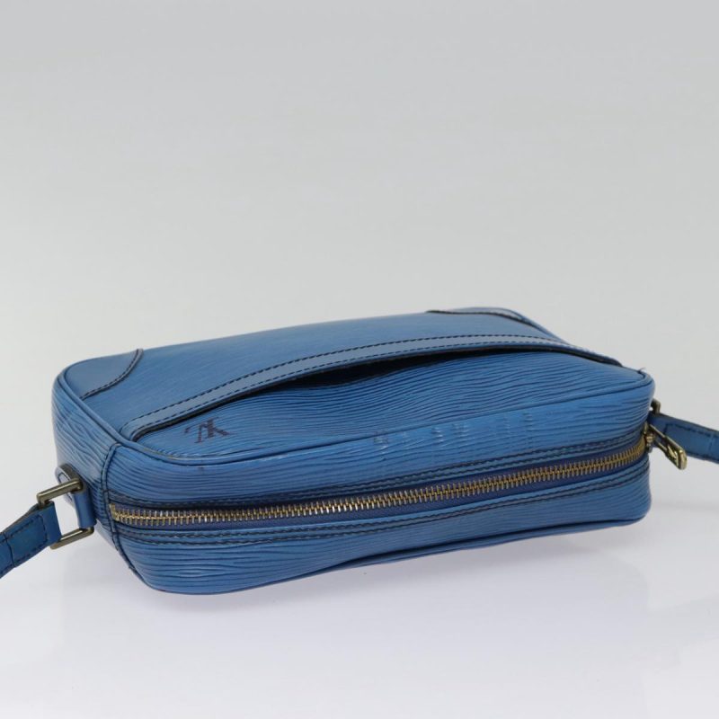 Louis Vuitton Epi Trocadero 23 Shoulder Bag Blue M52305  90327 - Image 6