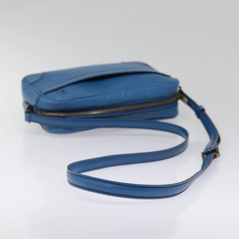 Louis Vuitton Epi Trocadero 23 Shoulder Bag Blue M52305  90327 - Image 7