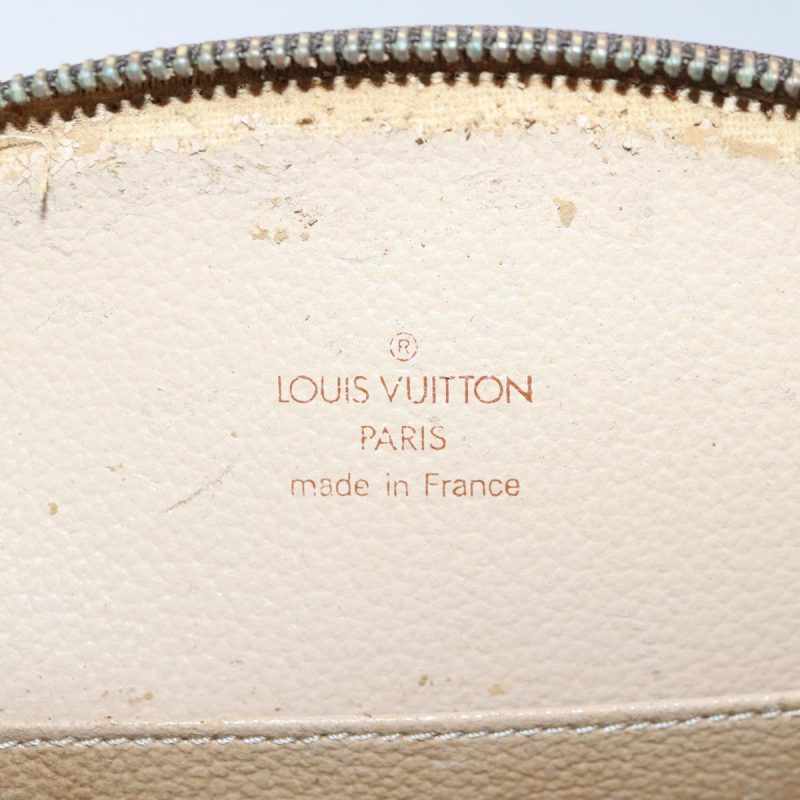 Louis Vuitton Monogram Trousse Demi Ronde Cosmetic Pouch M47520  90329 - Image 9