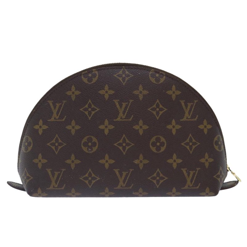 Louis Vuitton Monogram Trousse Demi Ronde Cosmetic Pouch M47520  90329 - Image 2