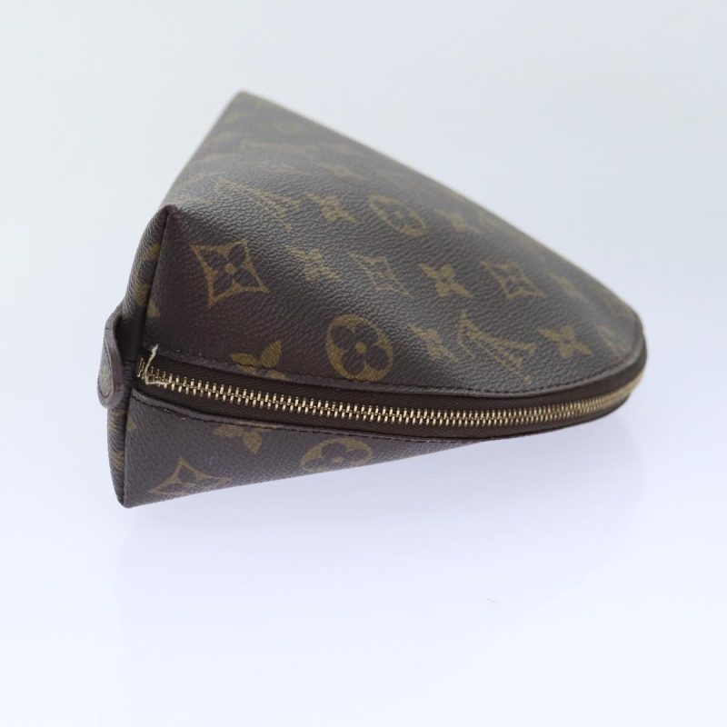 Louis Vuitton Monogram Trousse Demi Ronde Cosmetic Pouch M47520  90329 - Image 3