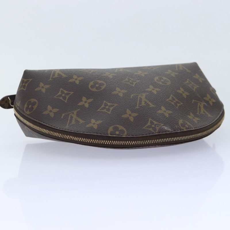 Louis Vuitton Monogram Trousse Demi Ronde Cosmetic Pouch M47520  90329 - Image 5