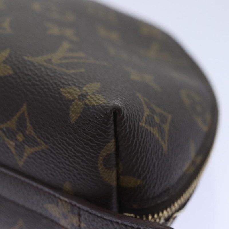 Louis Vuitton Monogram Trousse Demi Ronde Cosmetic Pouch M47520  90329 - Image 7