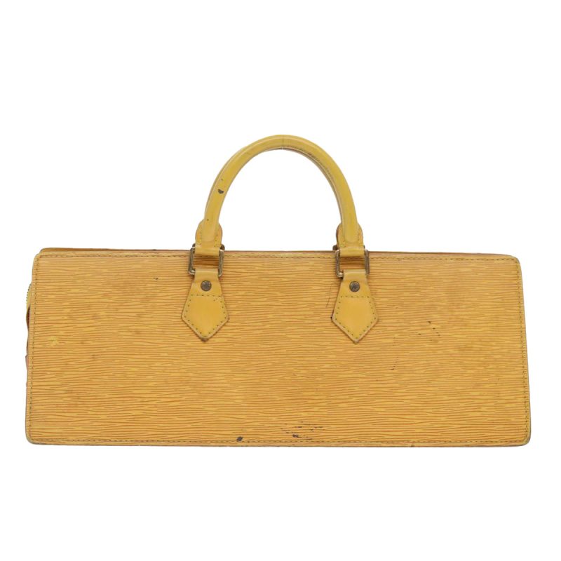 Louis Vuitton Epi Sac Triangle Hand Bag Yellow M52099  90346 - Image 2