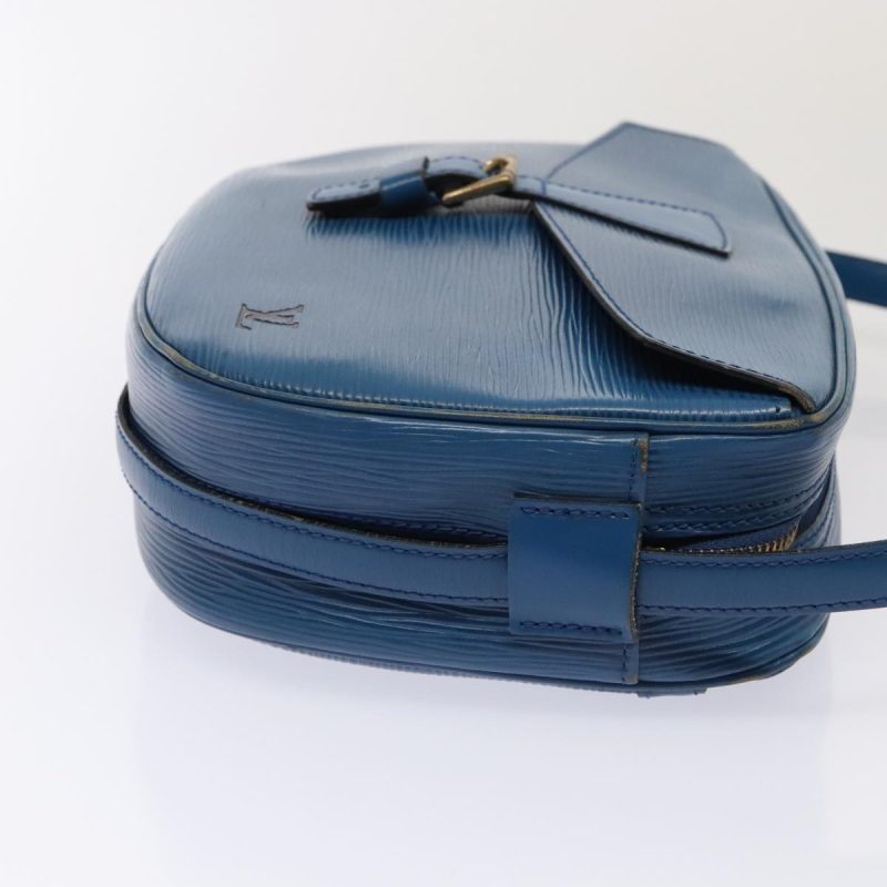 Louis Vuitton Epi June Feuille Shoulder Bag Blue M52155  90350 - Image 3