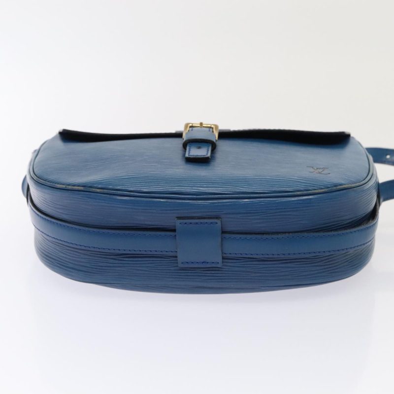 Louis Vuitton Epi June Feuille Shoulder Bag Blue M52155  90350 - Image 5