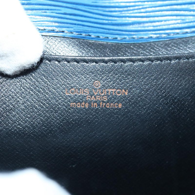 Louis Vuitton Epi Art Deco Clutch Bag Blue M52635  90356 - Image 9