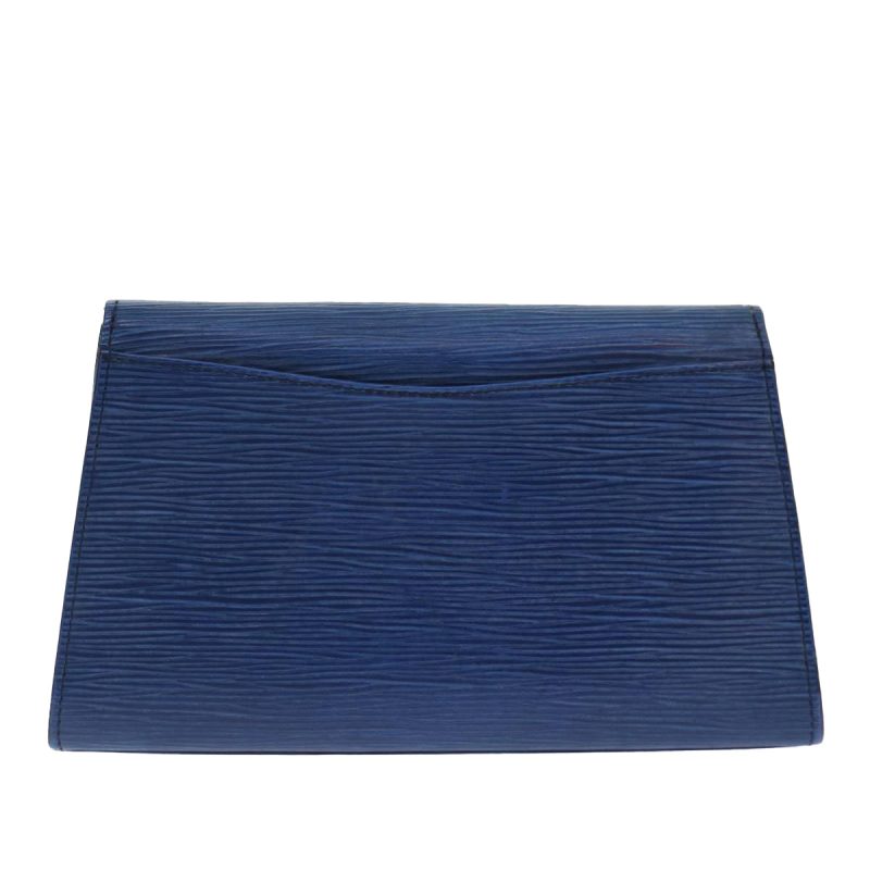 Louis Vuitton Epi Art Deco Clutch Bag Blue M52635  90356 - Image 2