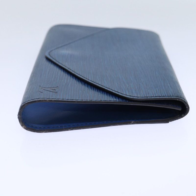 Louis Vuitton Epi Art Deco Clutch Bag Blue M52635  90356 - Image 3