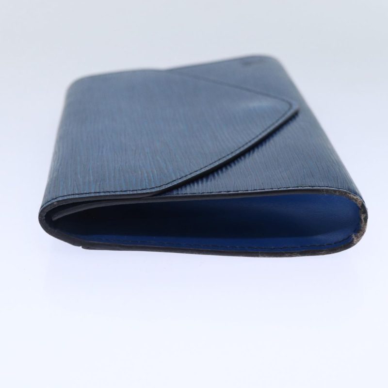 Louis Vuitton Epi Art Deco Clutch Bag Blue M52635  90356 - Image 4