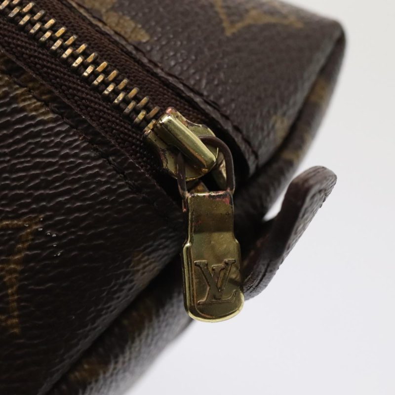 Louis Vuitton Monogram Trousse Demi Ronde Cosmetic Pouch M47520  90360 - Image 8