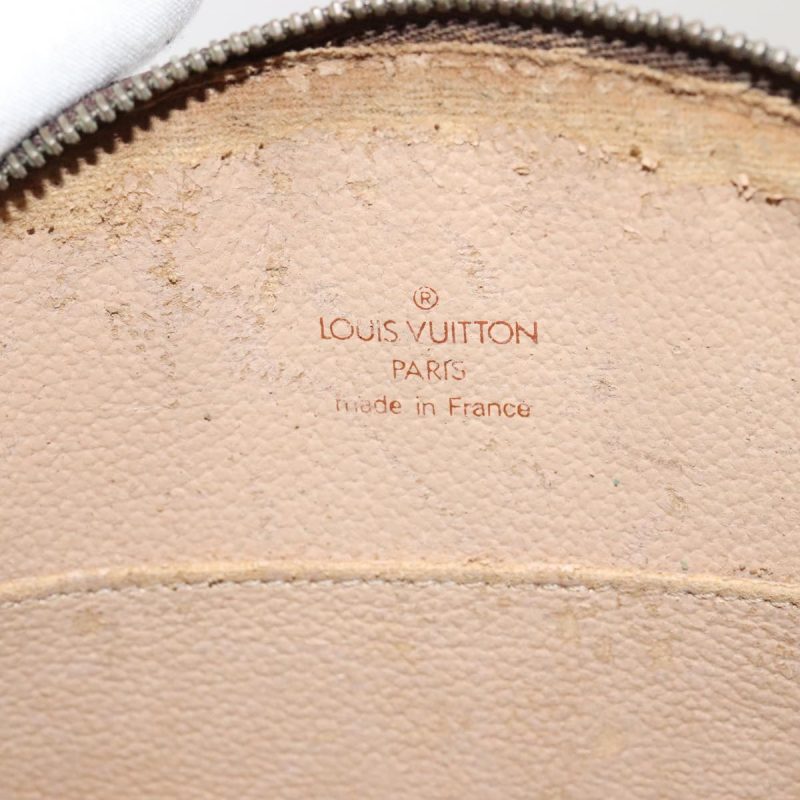 Louis Vuitton Monogram Trousse Demi Ronde Cosmetic Pouch M47520  90360 - Image 9