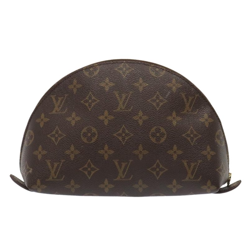 Louis Vuitton Monogram Trousse Demi Ronde Cosmetic Pouch M47520  90360 - Image 2