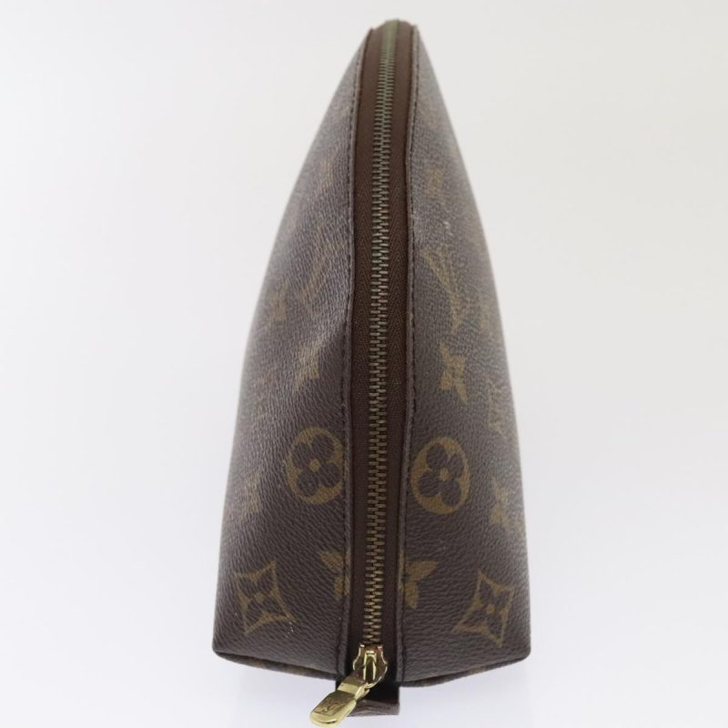 Louis Vuitton Monogram Trousse Demi Ronde Cosmetic Pouch M47520  90360 - Image 4